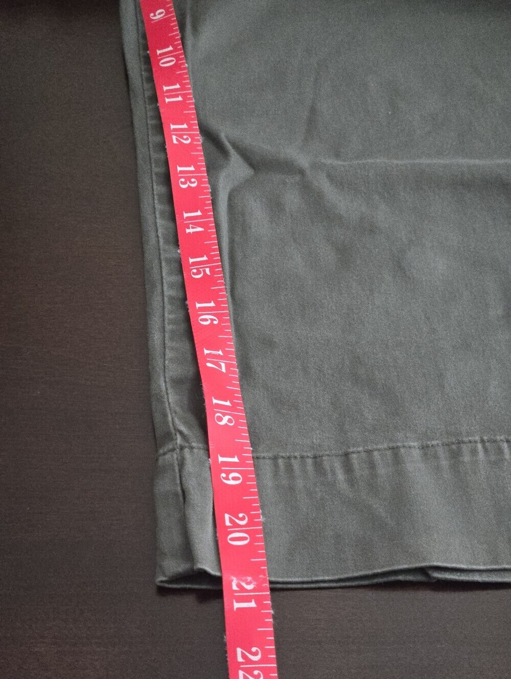 Bandolinoblu Capris Pants Women size 20W Olive 5 Pockets - Picture 13 of 14